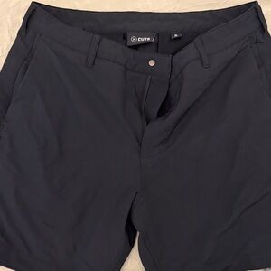 Cuts Clothing Dark Gray Flat Front Shorts
